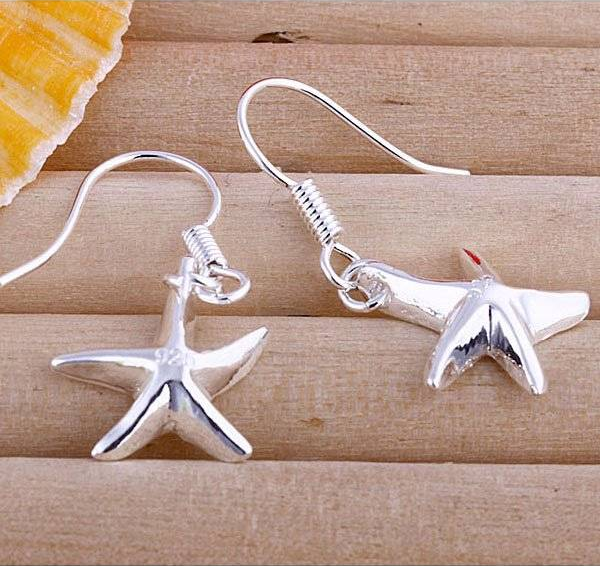 Örhängen Sjöstjärnor i 925 Sterling Silver