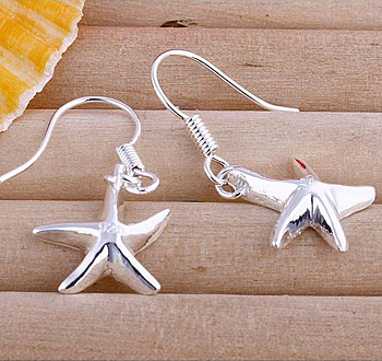 Örhängen Sjöstjärnor i 925 Sterling Silver