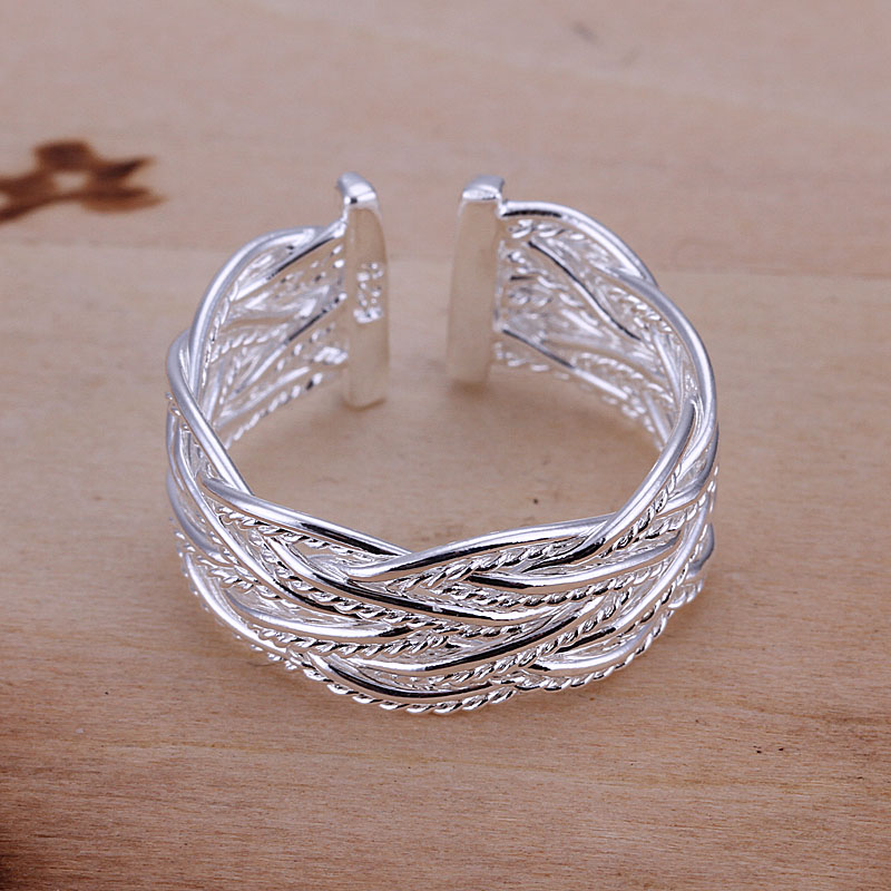 Ring i 925 Sterling Silverplätering - 4