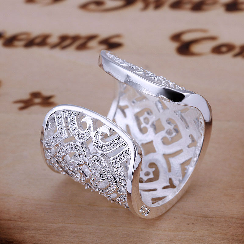 Ring med Cubic Zirconia och i 925 Sterling Silverplätering - 2