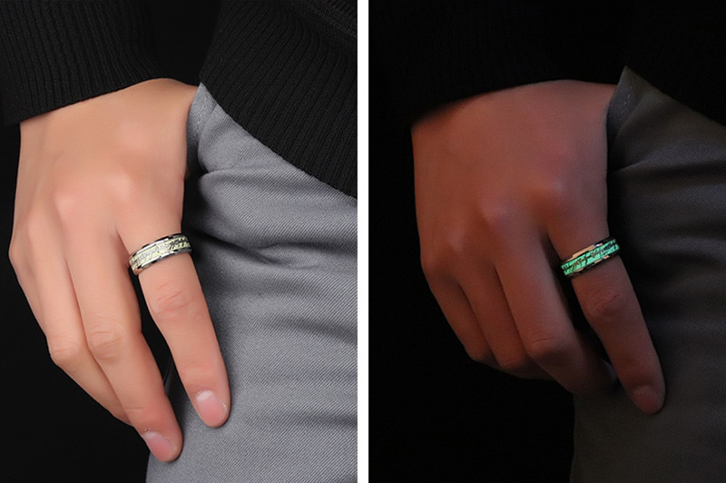 Ring  "League of Legends" med Fluorecerande effekt -Lyser i mörker! - 2