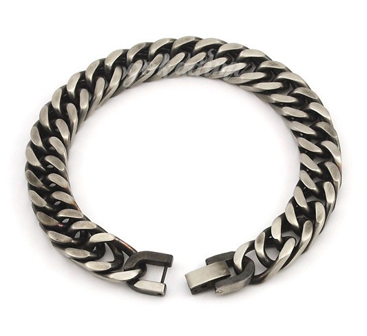 Armband "Antique" i Rostfritt stål  - 6mm - 2