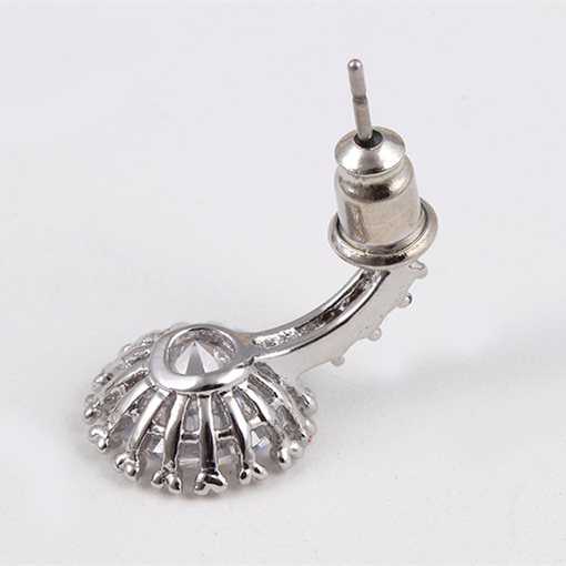 Örhängen "Crystal Star" med Cubic Zirconia och i 925 Silverplätering - 5