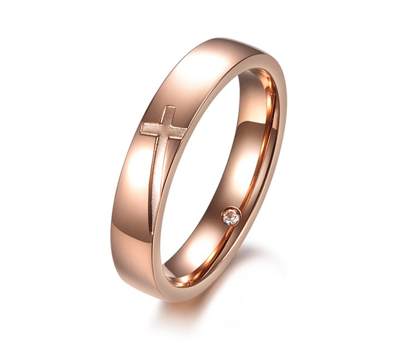 Parringar i 18K Roséguld - respektive 925 Sterling Silverpläterad rostfritt stål - 4