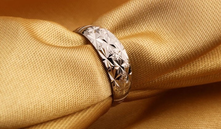 Ring "Shooting star" i 925 Sterling Silverplätering - 6
