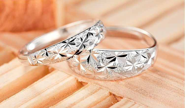 Ring "Shooting star" i 925 Sterling Silverplätering - 9