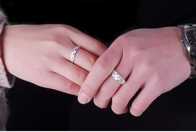 Ring "Shooting star" i 925 Sterling Silverplätering - 10