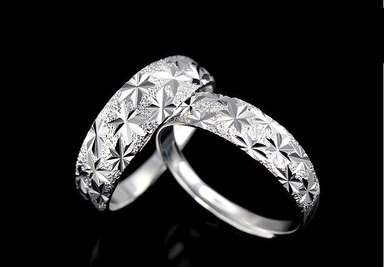 Ring "Shooting star" i 925 Sterling Silverplätering - 2