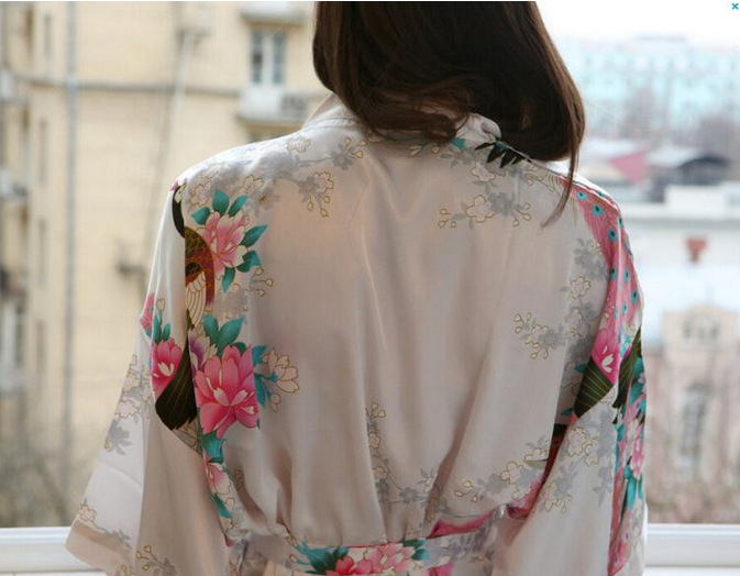 Kimono Kort Variant -Vit - 4