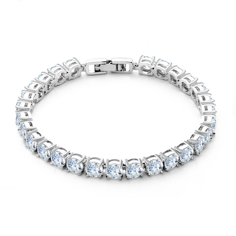 Armband  med stenar av Cubic Zirconia och i 925 Sterling Silverplätering - 2