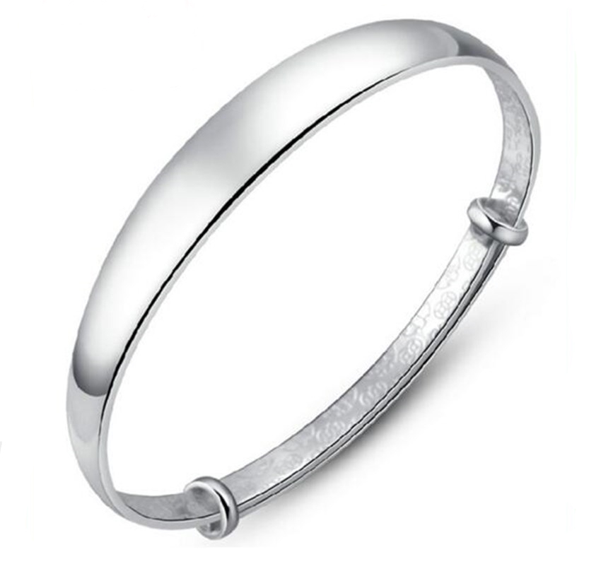 Armband "Smooth" i 925 Sterling Silverplätering