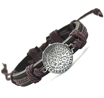 Läderarmband i Svart eller Brunt