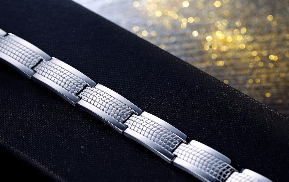 Armband "Greek" i rosfritt stål - 3