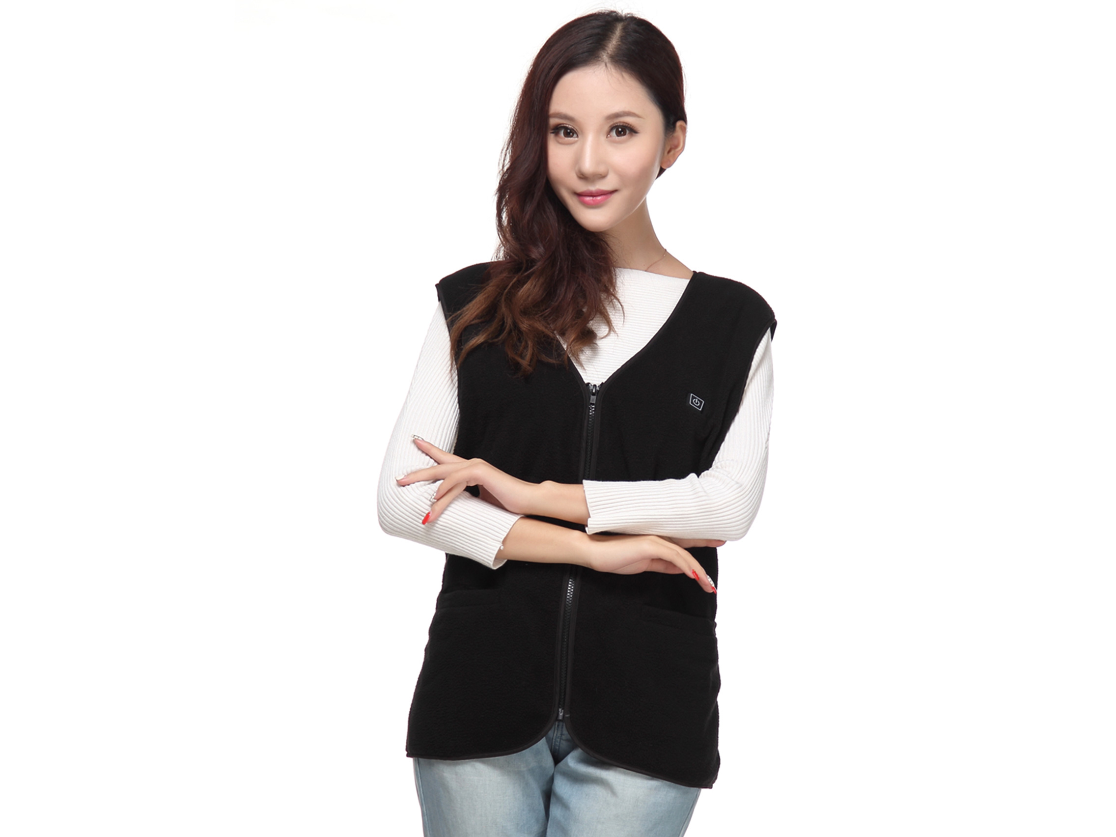 Batteridriven Funktionell Värmeväst - S/N 23-10 -Utgående vara - 2