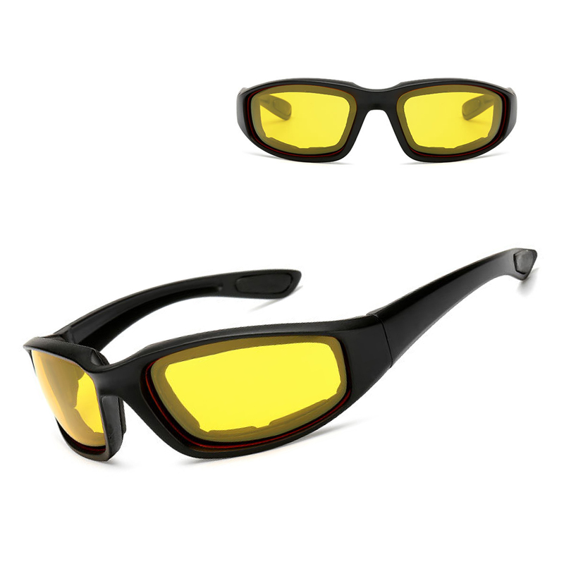 Motorcykel- Sportglasögon  -Vindisolerade -Flera typer av glas - 2