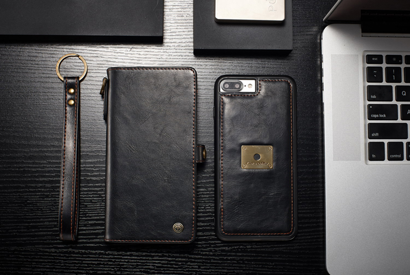 Multifunktionsfodral till iphone 7, 7 Plus, 8, och 8 Plus med magnetlås - 10