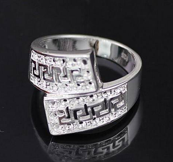 Ring med 925 Silverplätering