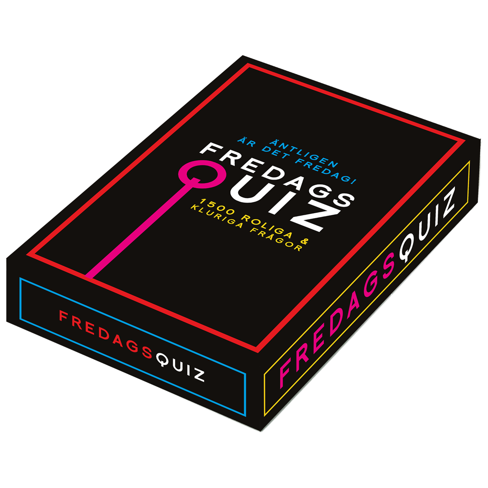 Fredagsquiz -Spel i liten bekväm ask - 5