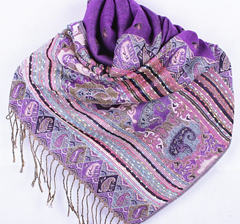 Pashmina Scarf   -Lila
