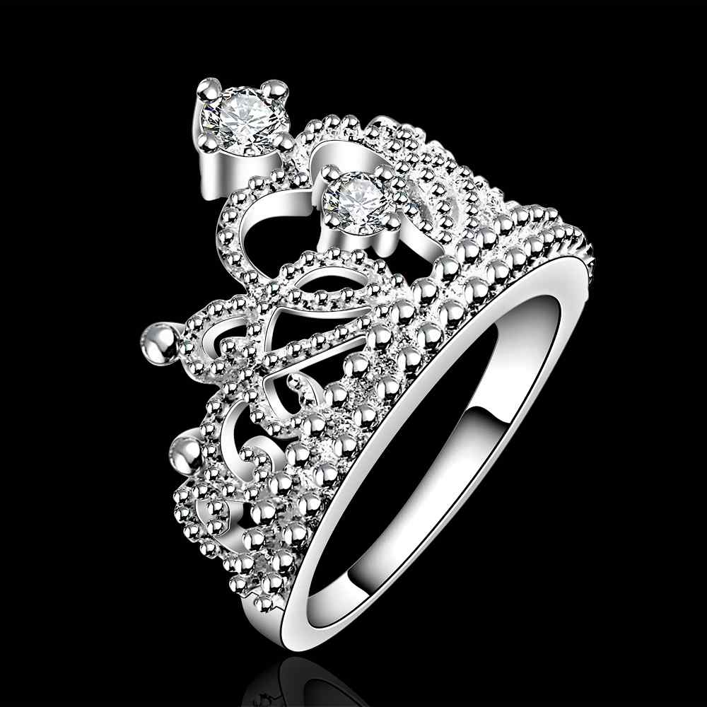 Ring i 925 Sterling Silverplätering - 2