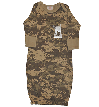 Rock the dog One Piece Sleeper -Grön Camo