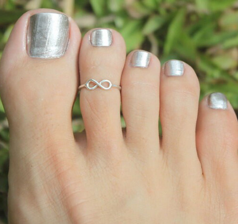 Tåring "Eternity" -Silverfärg - 2