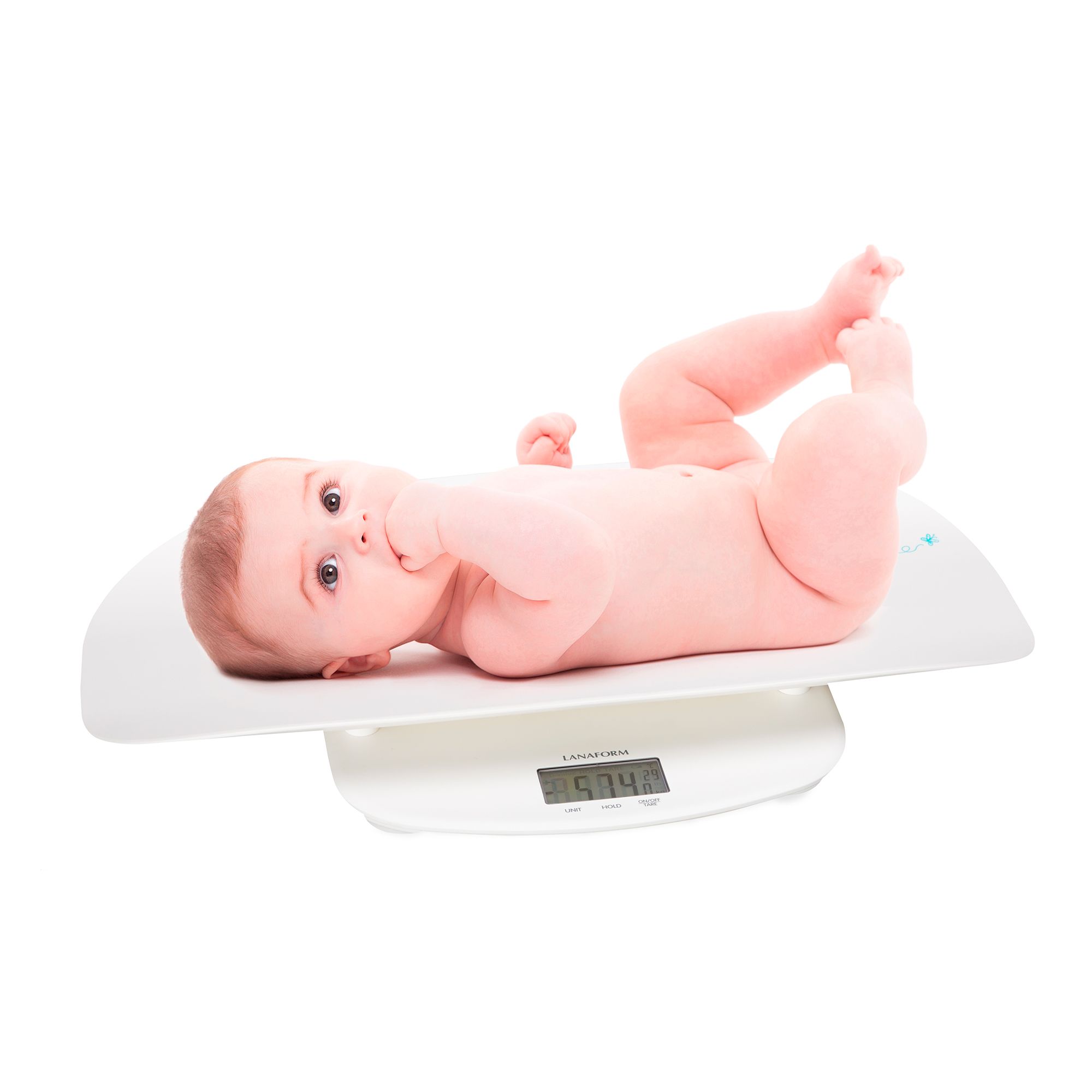 Lanaform Evolutive Scale – Digital baby- och barnvåg som växer med barnet - 5
