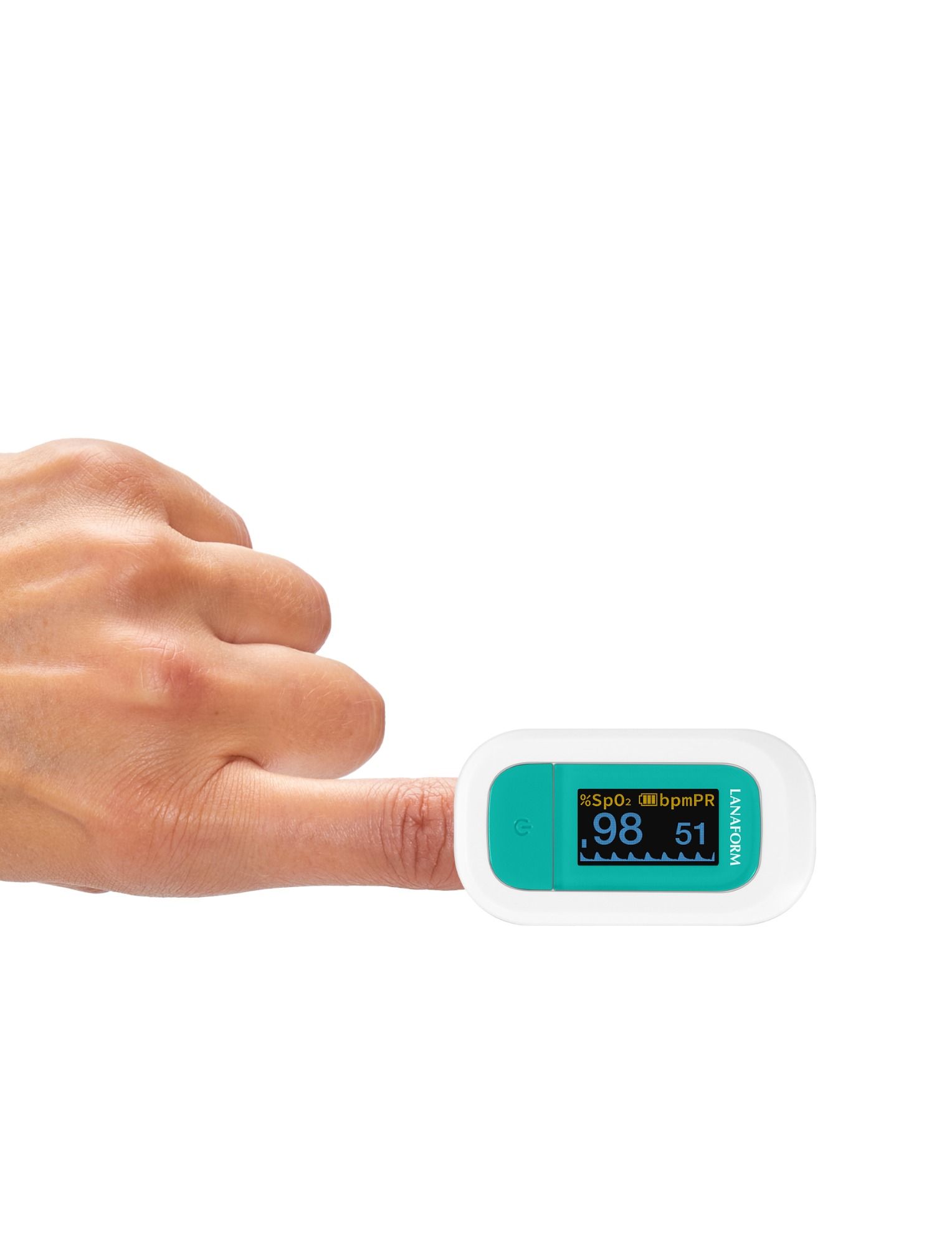 Lanaform PO-110 – Pulsoximeter med pulsmätare och OLED-display - 3