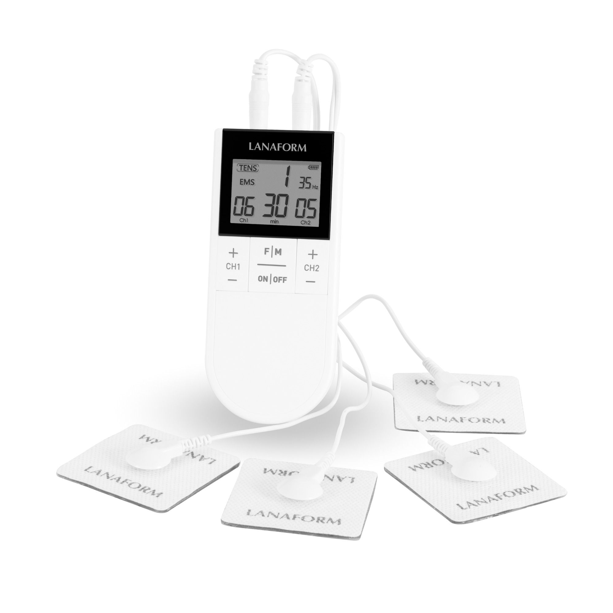 Lanaform Physio Stim – Avancerad TENS/EMS-apparat med dubbla kanaler och 20 program - 5
