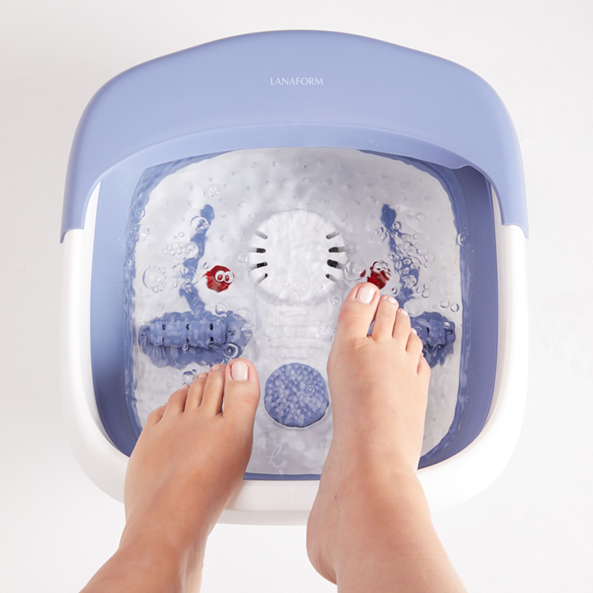 Lanaform Heat Fold Spa – Hopfällbart fotbad med värme och massage - 4