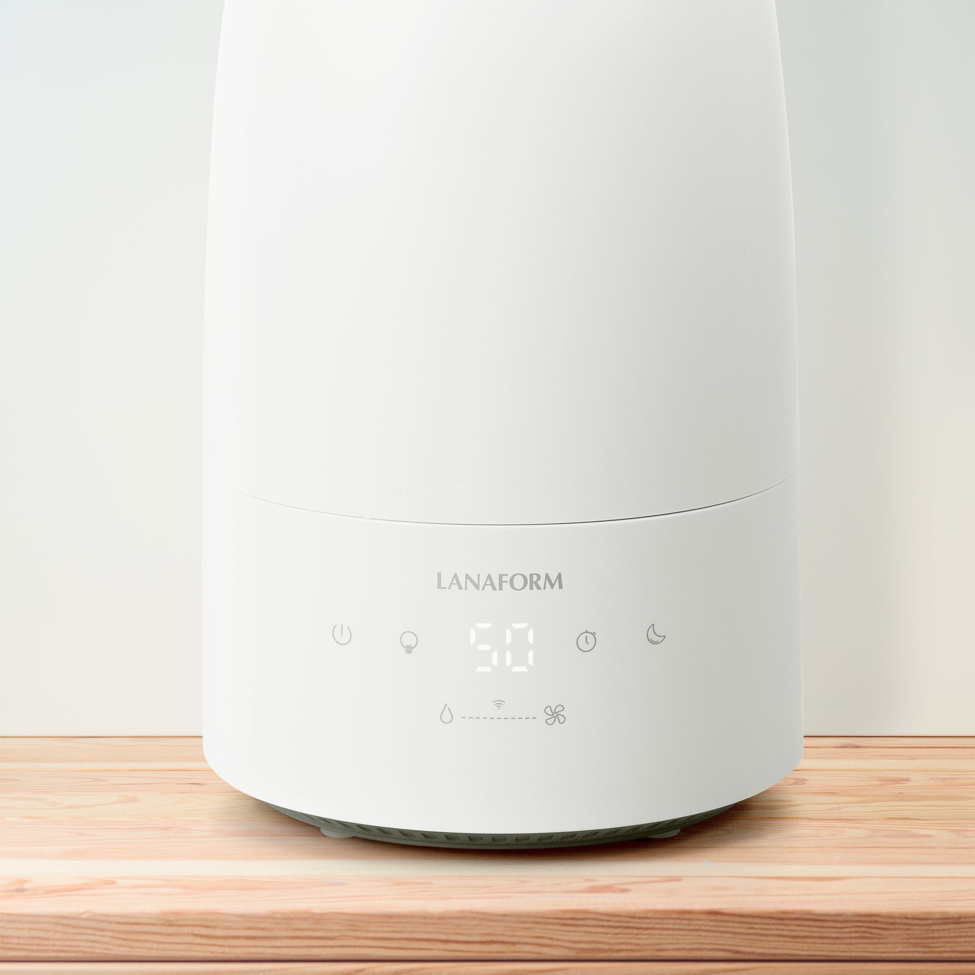 Lanaform H200C – Appstyrd luftfuktare med hygrometer och aromafunktion - 3