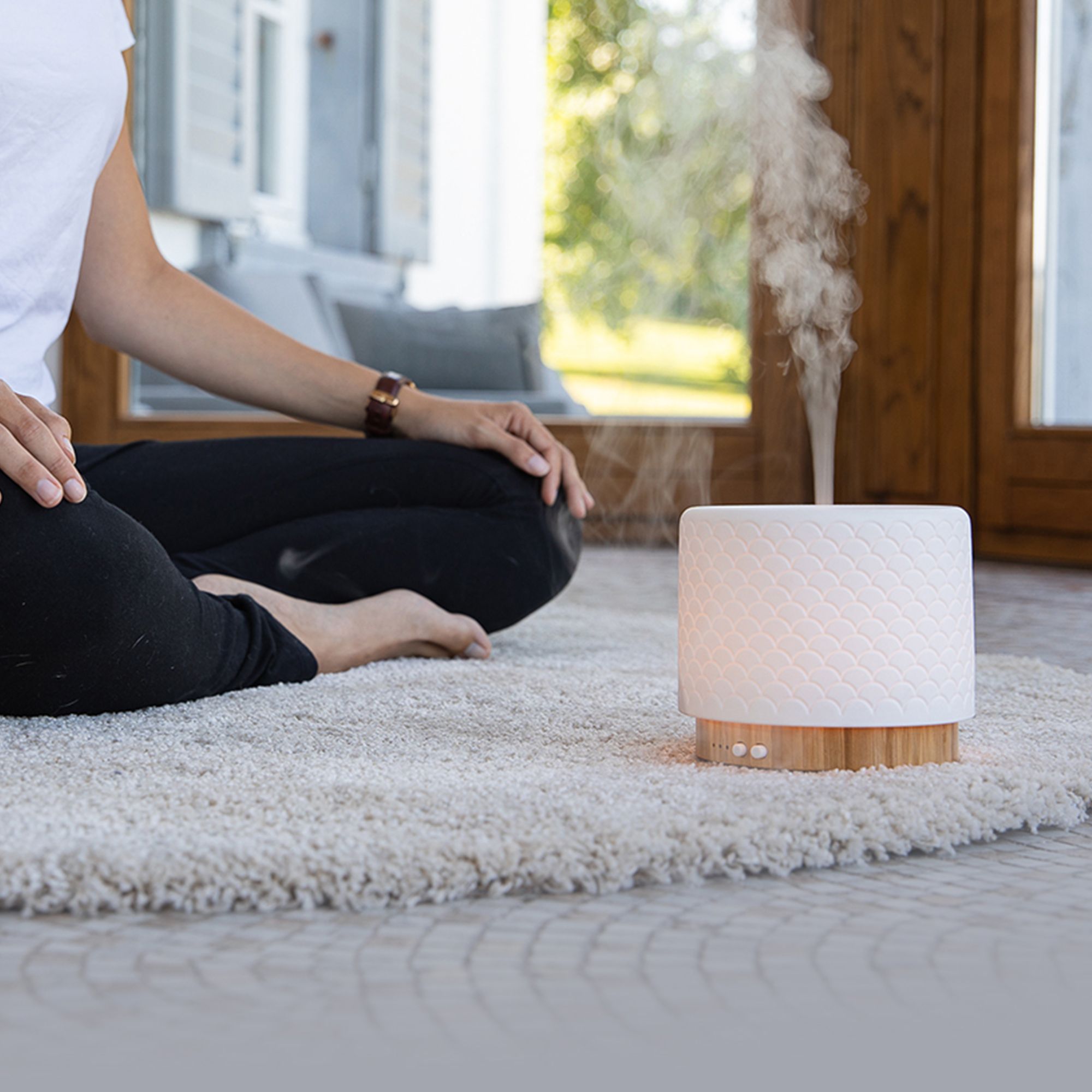 Lanaform Moya – Ultraljudsdiffuser med LED-belysning och doftspridning - 5