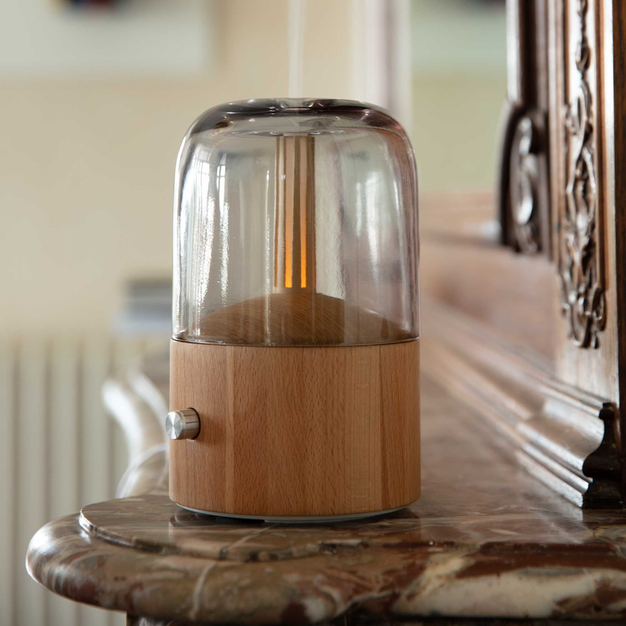Lanaform Davy Mist – Designad aromadiffuser med kall dimma och LED-belysning - 4