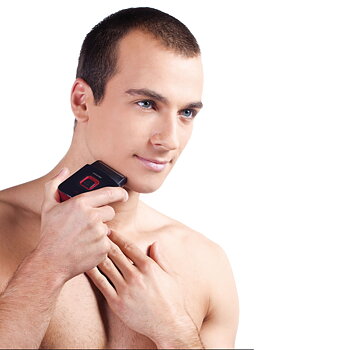 Lanaform Men's Travel Shaver & Clipper – 2-i-1 rakapparat och skäggtrimmer för resan