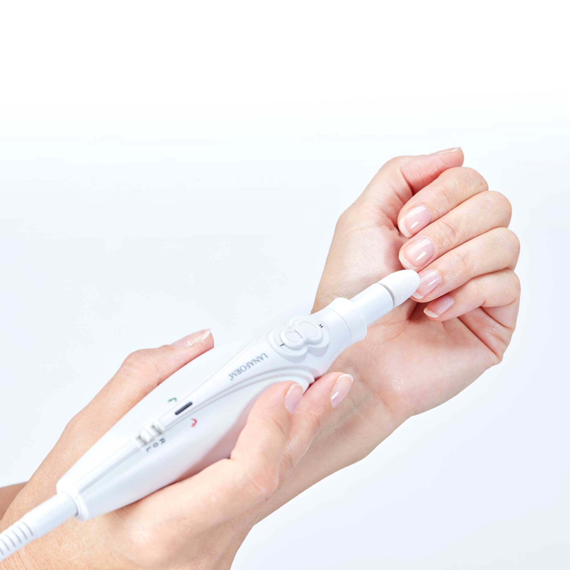Lanaform Perfect Nail – Elektriskt manikyr- och pedikyrset med 7 tillbehör - 2