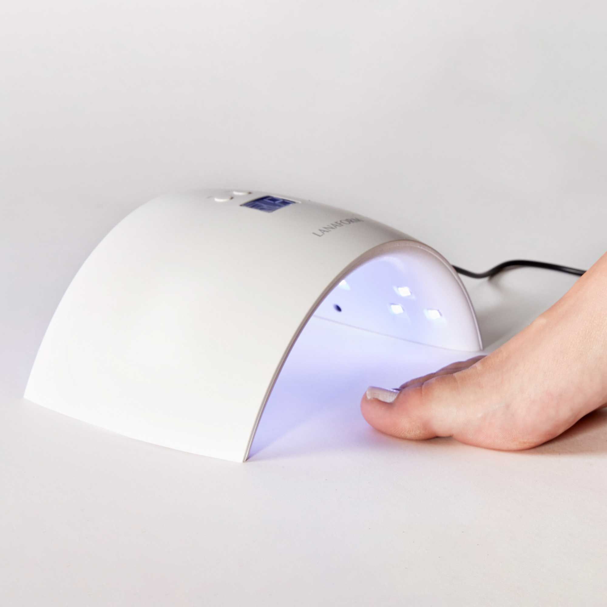 Lanaform Nail Lamp – UV/LED-lampa för snabbtorkning av gel- och shellack - 4