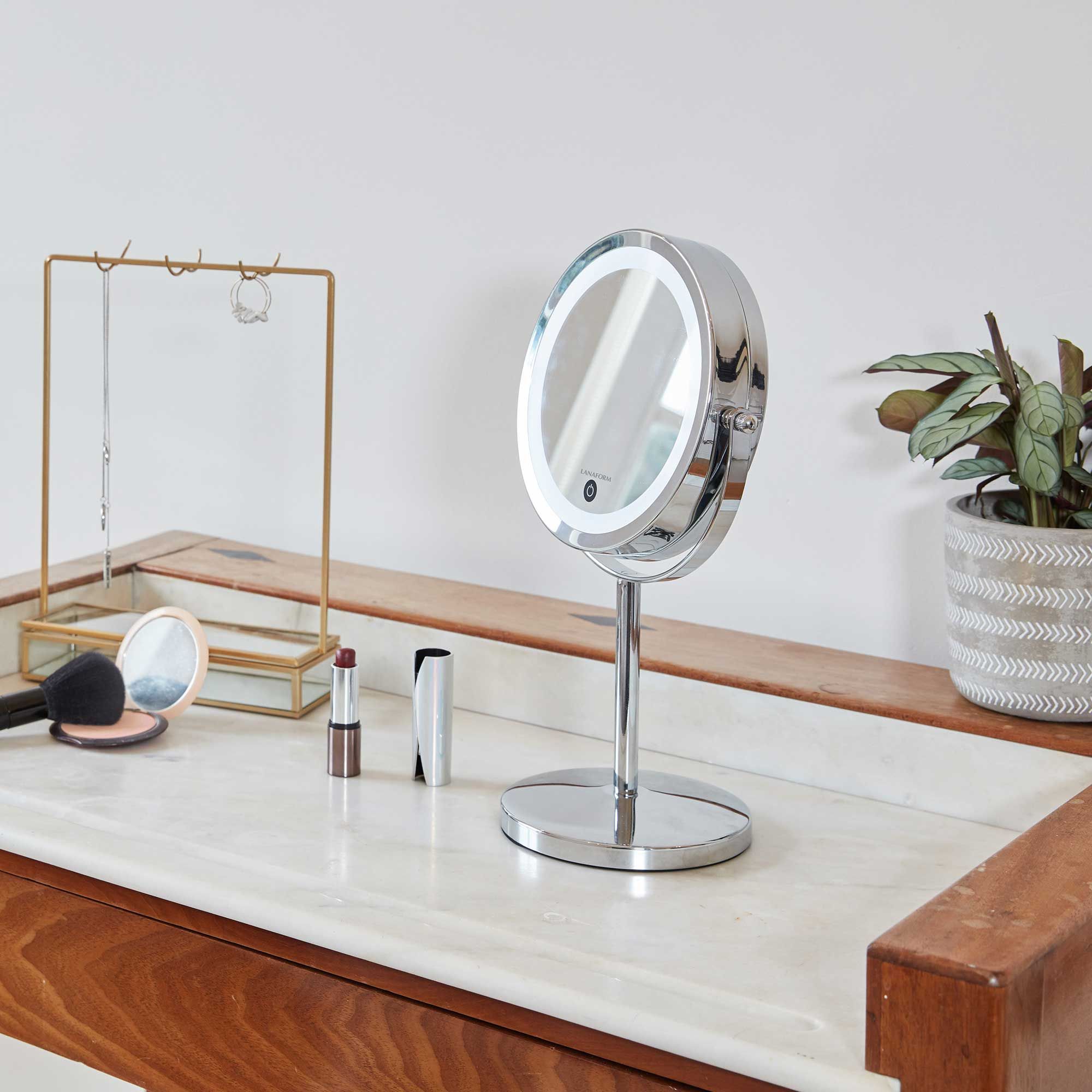 Lanaform Stand Mirror x10 – Fristående spegel med 10x förstoring - 4