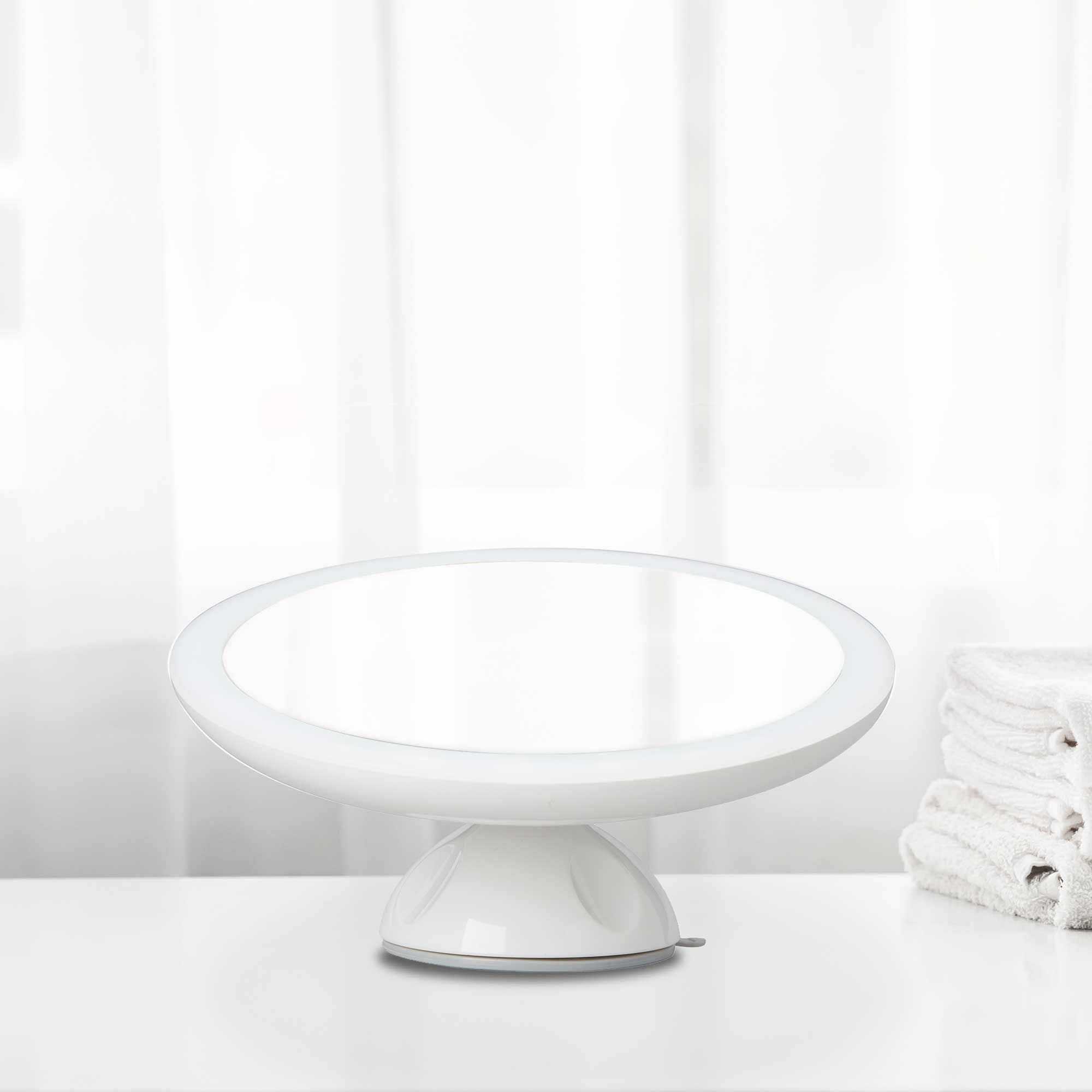 Lanaform 2in1 Mirror – Dubbelsidig sminkspegel med LED-belysning och 5x förstoring - 4