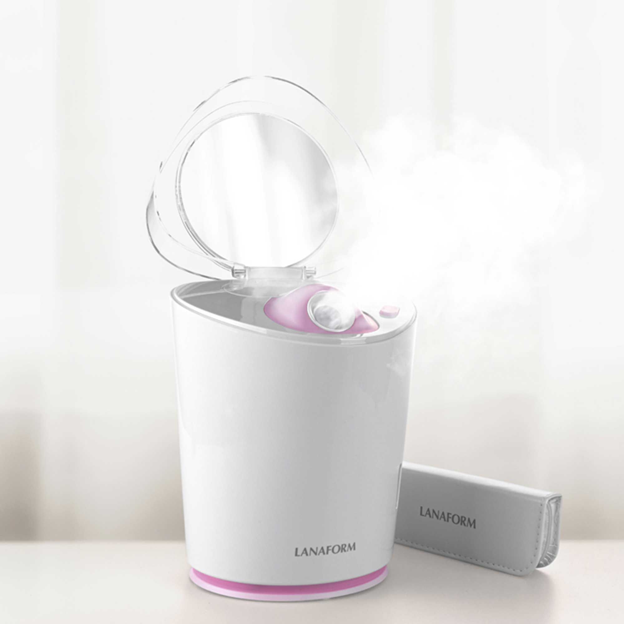 Lanaform Facial Steam – Ansiktsångbad med varm ånga och sval mist för hudvård