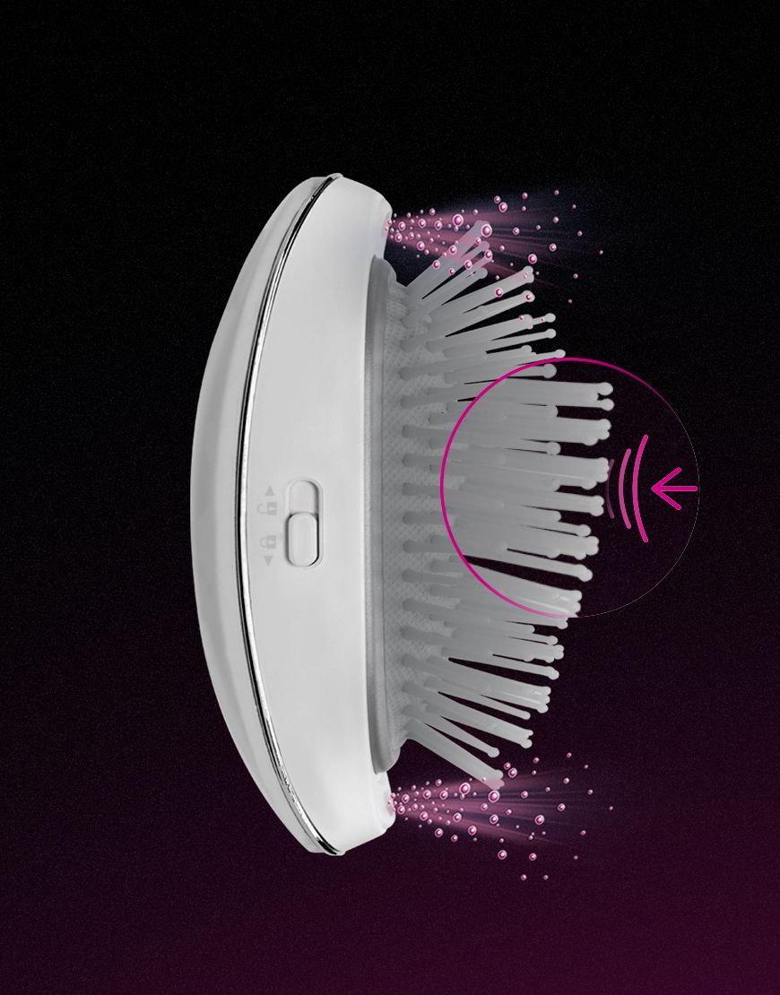 Lanaform Silky Brush – Elektrisk hårborste med jonfunktion för glansigt och frissfritt hår - 2