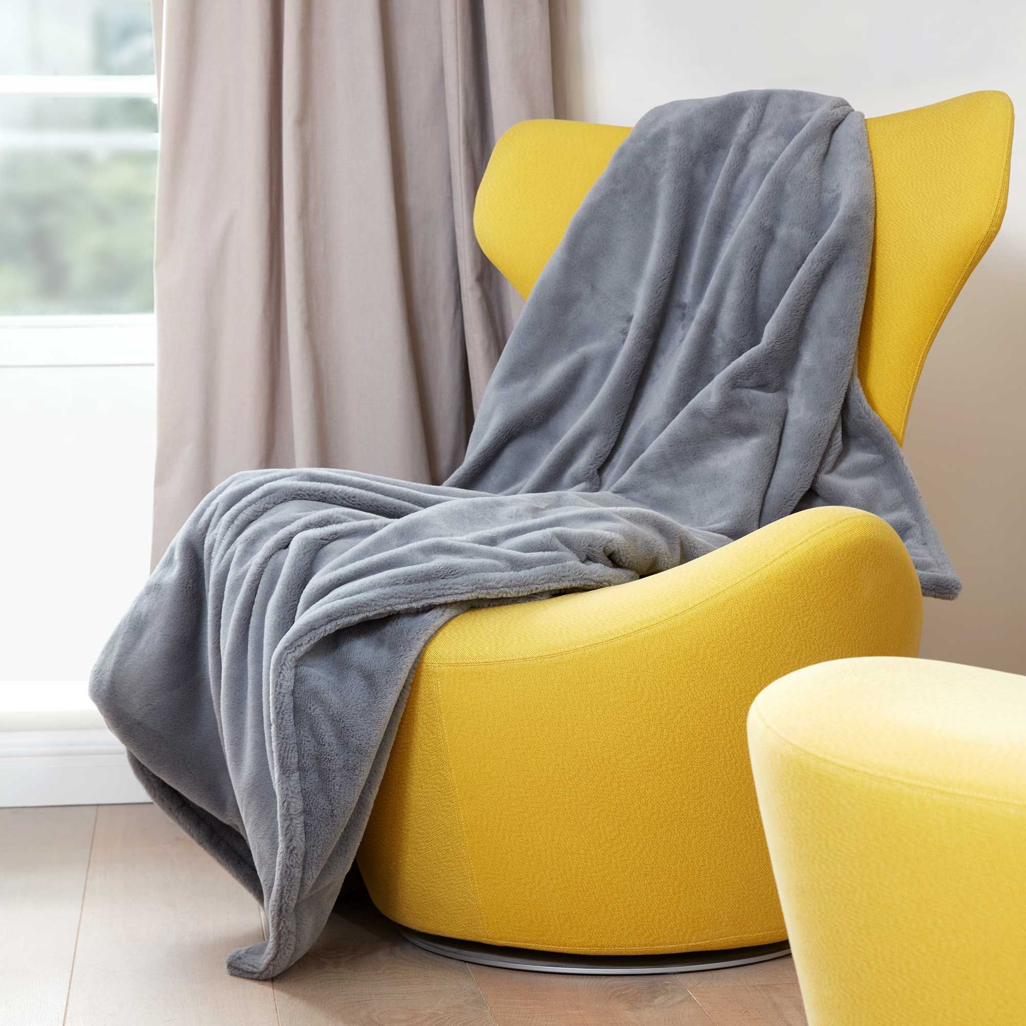 Lanaform Cocoon Plaid – Elektrisk värmefilt i supermjuk fleece - 4