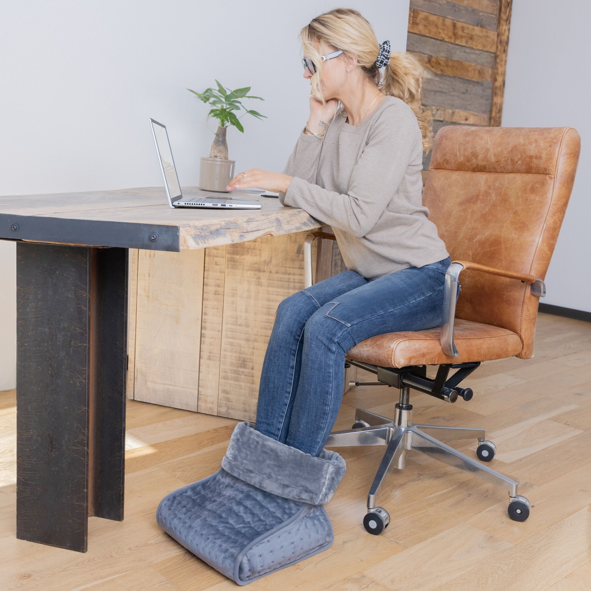 Lanaform Foot Warmer – Elektrisk fotvärmare med extra mjukt foder - 3