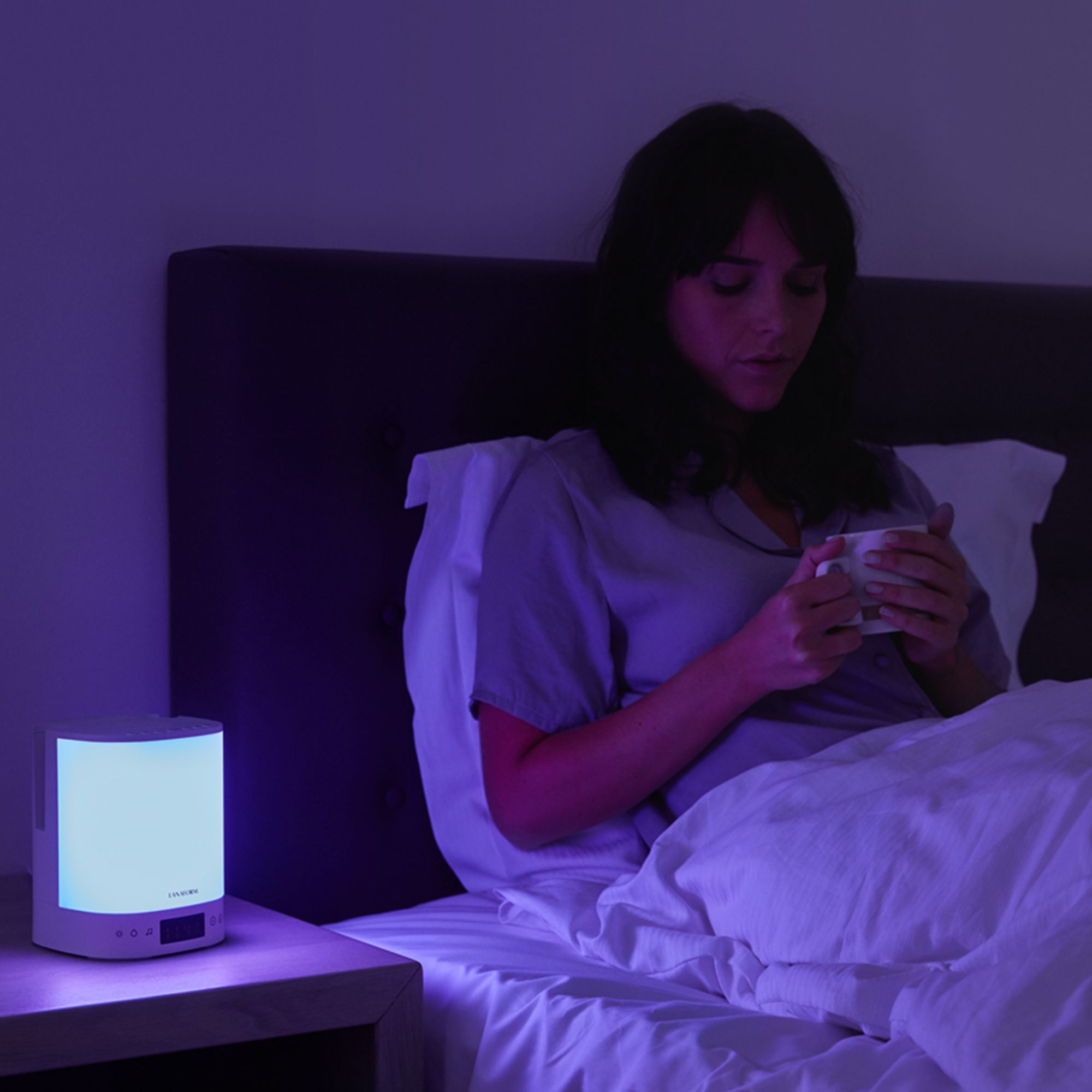 Lanaform Wake-Up Scents – Väckarklocka med doft- och ljusväckning - 3