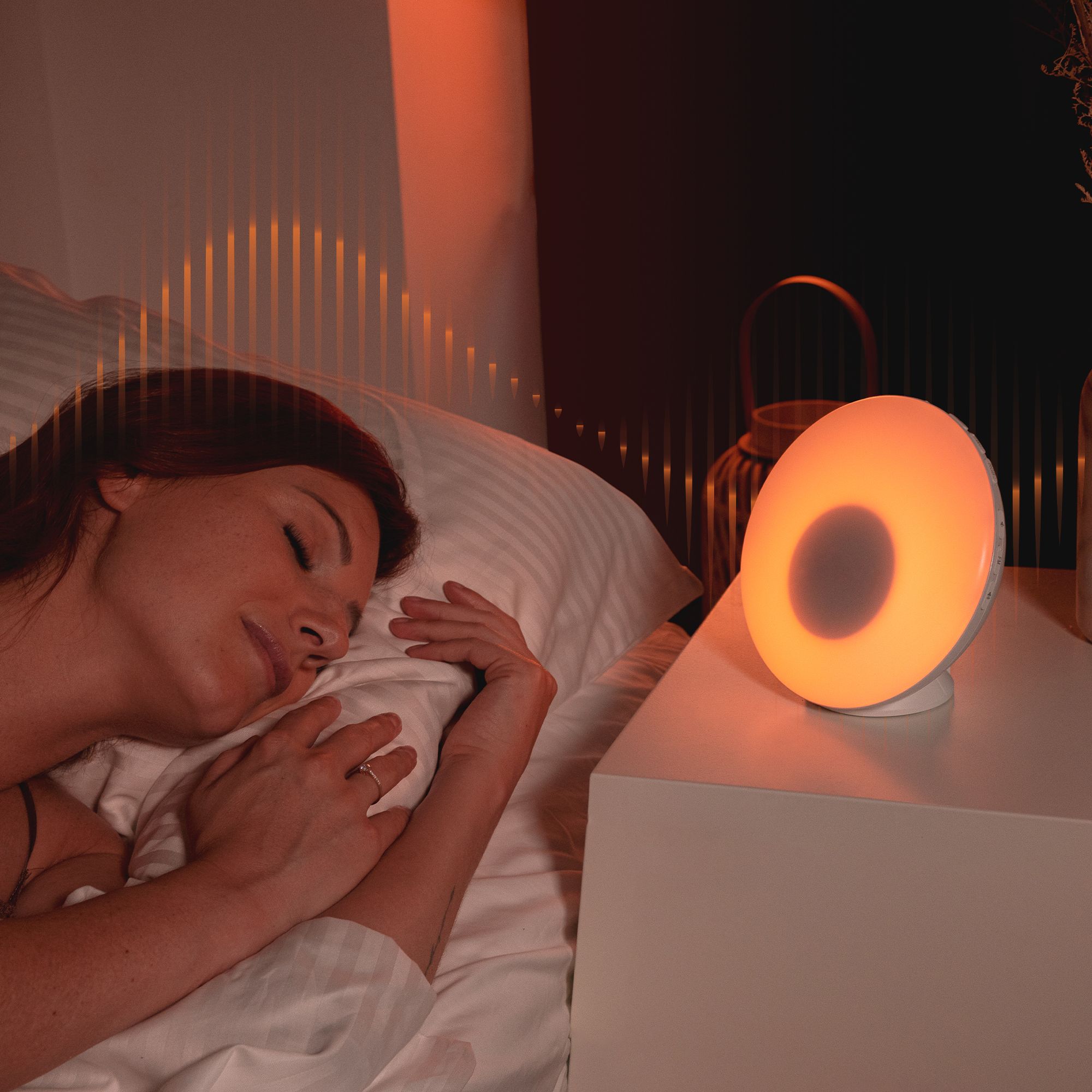 Lanaform Connected Sunrise & Sunset – Smart wake-up light med appstyrning och soluppgångssimulering - 4