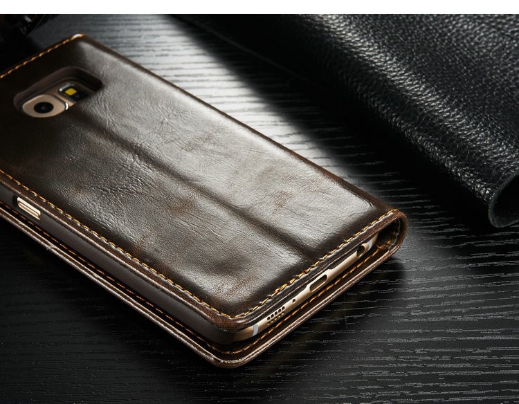 Plånboksfodral till Samsung Galaxy S6, S6 Edge, S8, S8+, S9 och S9+ med magnetlås - 10