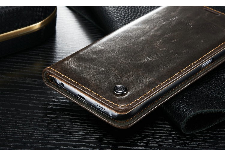 Plånboksfodral till Samsung Galaxy S6, S6 Edge, S8, S8+, S9 och S9+ med magnetlås - 9