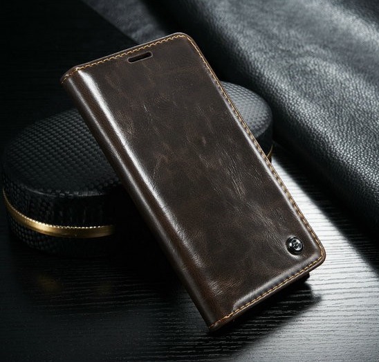 Plånboksfodral till Samsung Galaxy S6, S6 Edge, S8, S8+, S9 och S9+ med magnetlås - 5