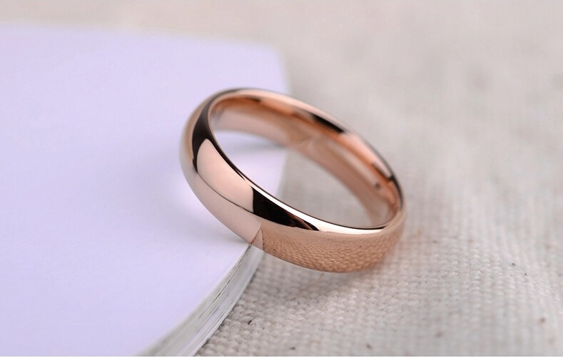 Ring i 18K Roséguldplätering - 8