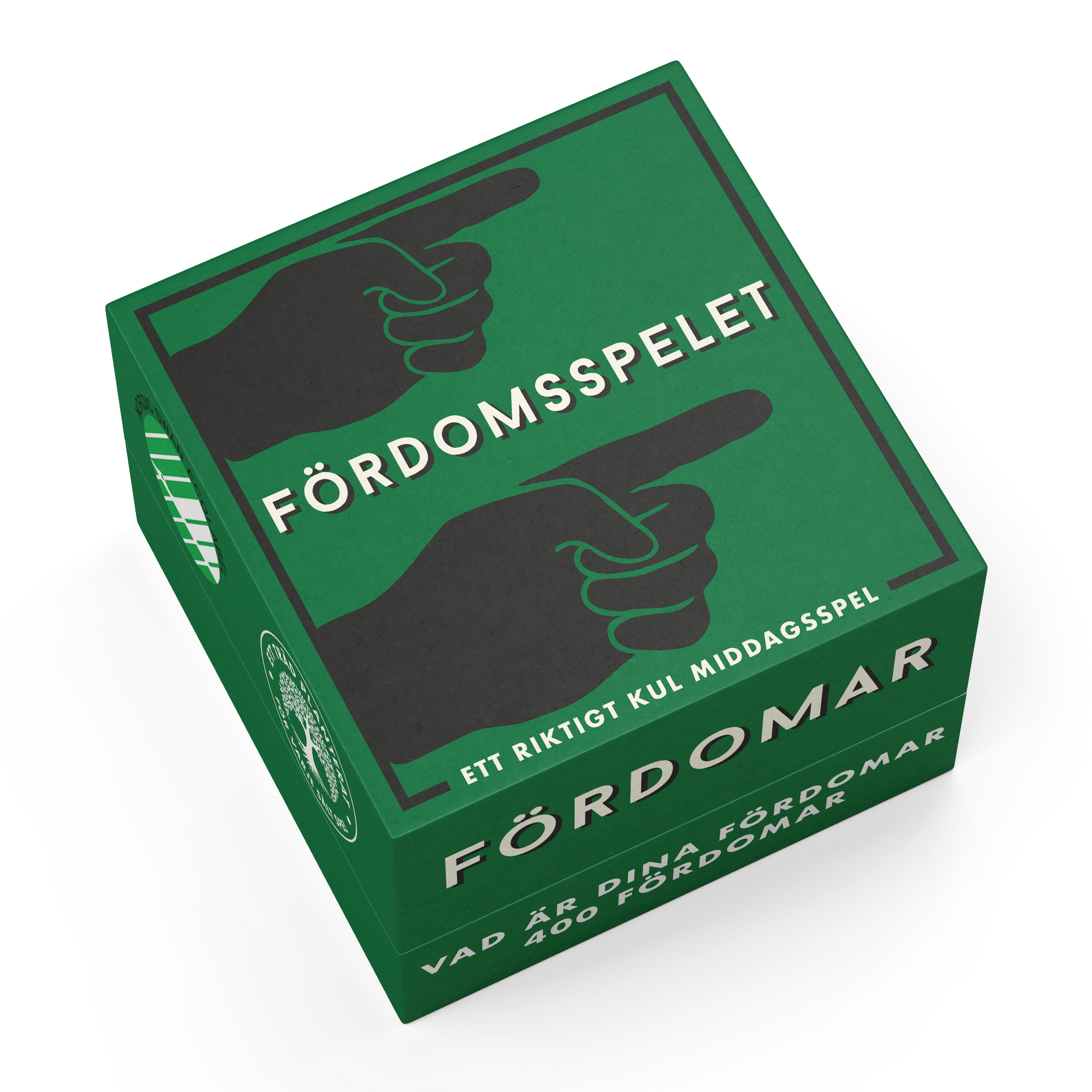 Fördomsspelet -Spel i liten bekväm ask