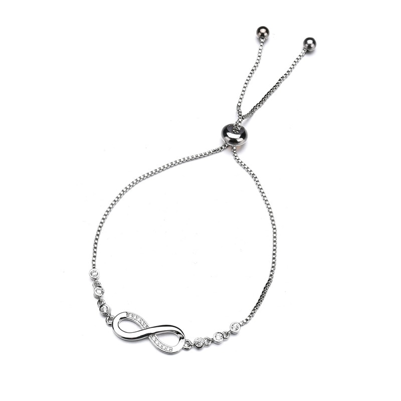 Armband med Cubic Zirconia och i 925 Sterling Silverplätering  - 2